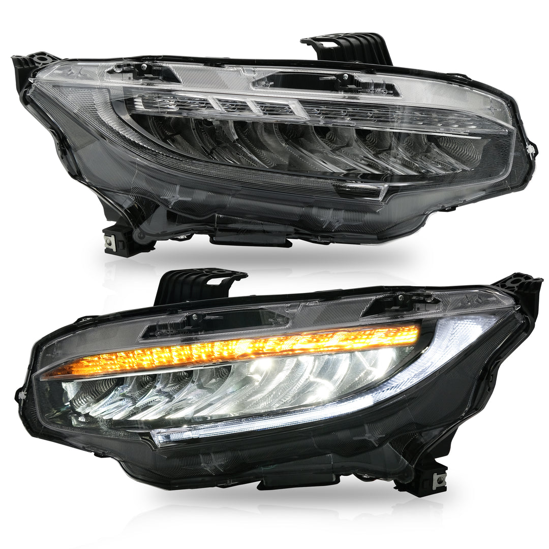VLAND HEADLIGHTS FOR 2016-2021 Honda Civic